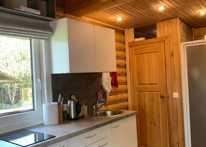 Cozy House With Sauna And A Fireplace